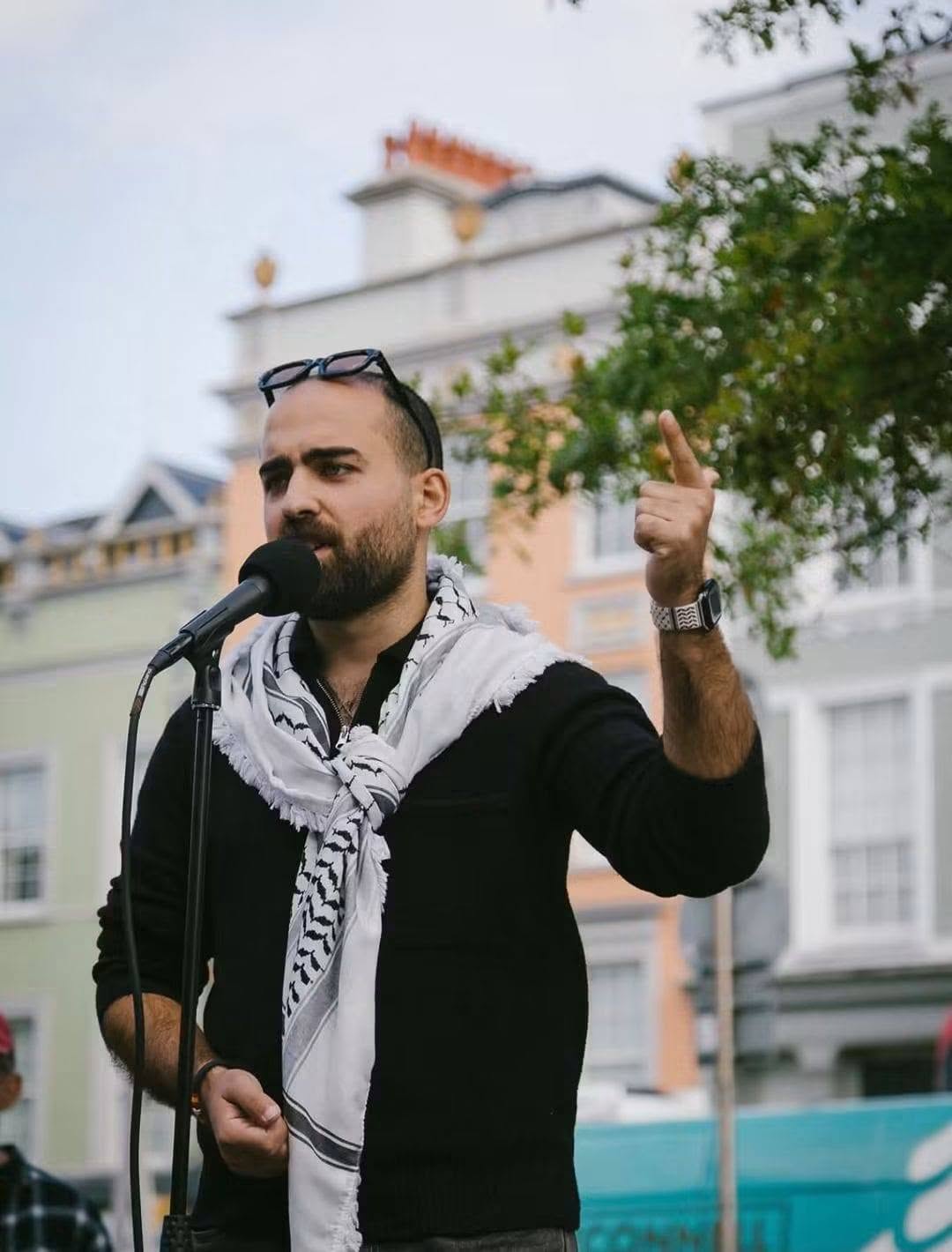 تهنئة بالماجستير؛ للباحث / جهاد محمود محمد قاسم الفرا