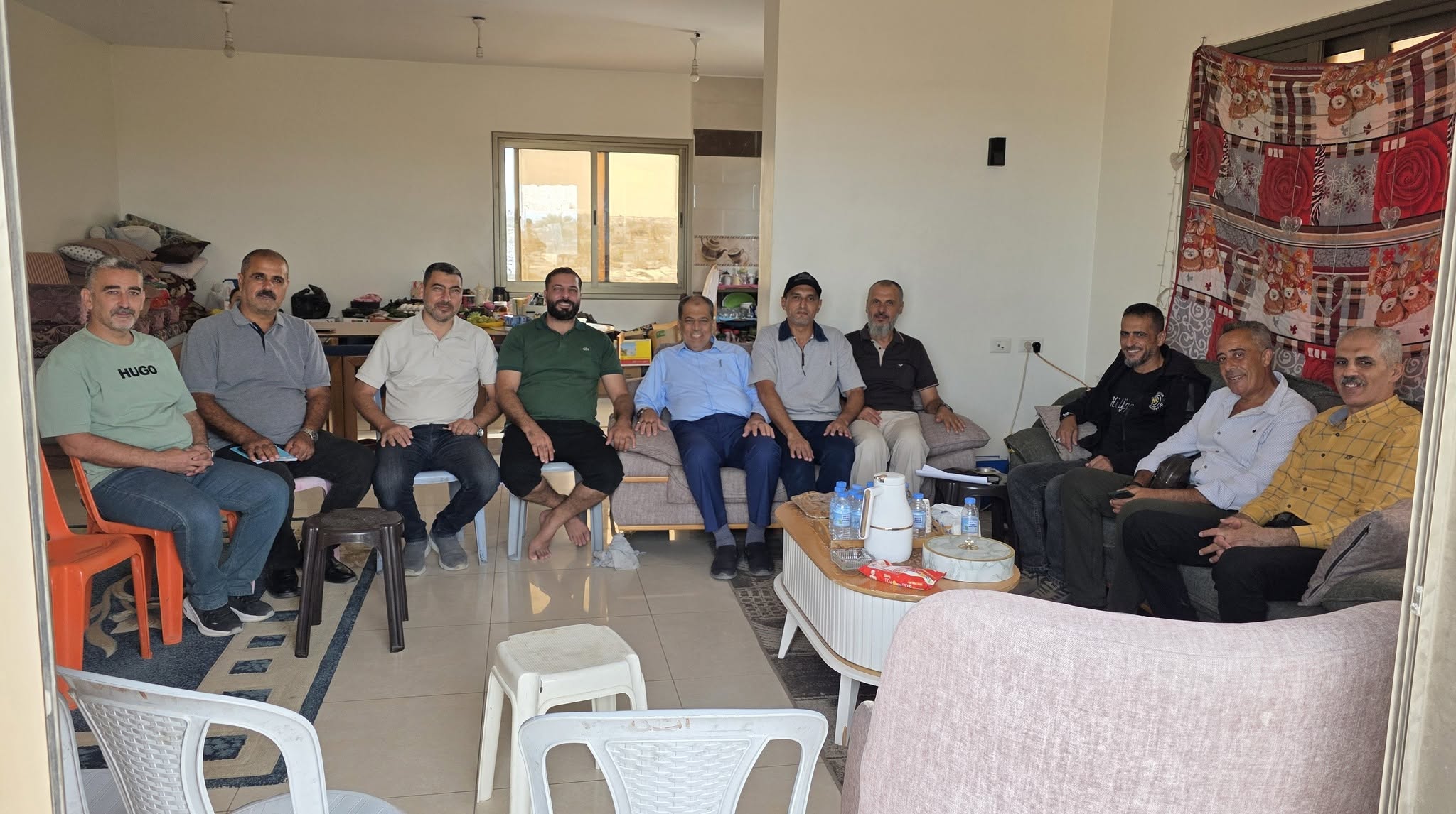 مجلس عائلة الفرا يهنئ الأستاذ أحمد رشدي الفرا بخروجه من المشفى