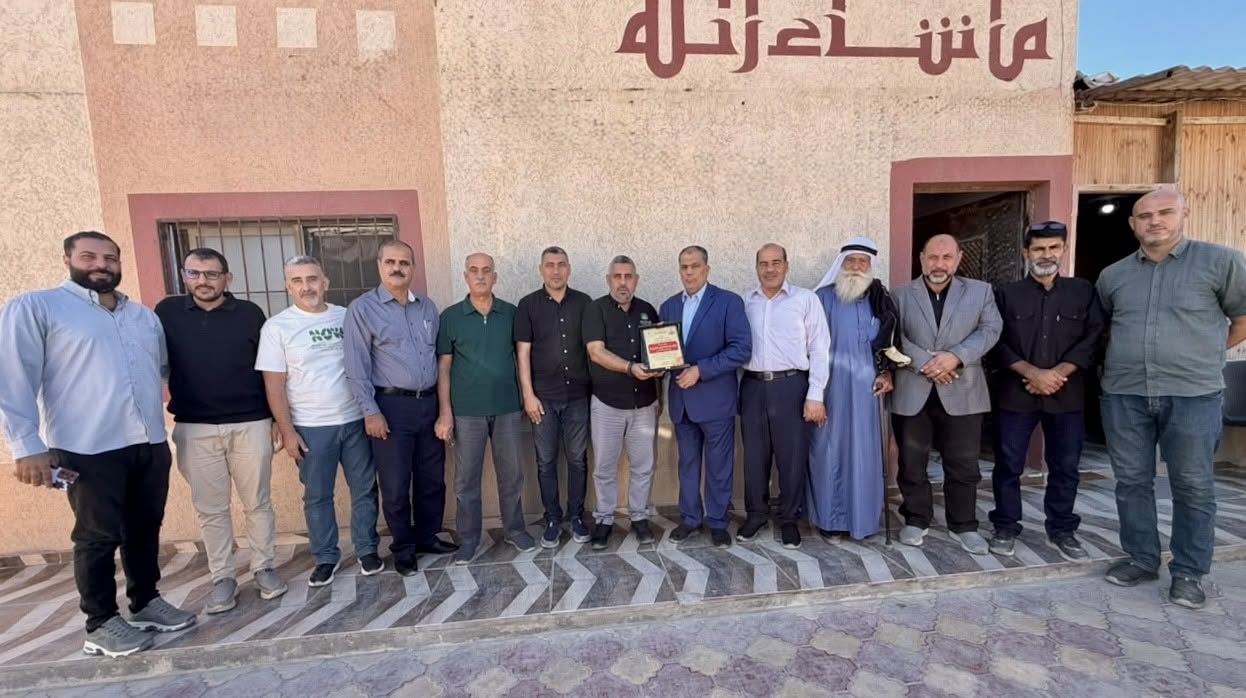 مجلس عائلة الفرا في زيارة تقديرٍ وتعاونٍ إلى مؤسسة وفاء المحسنين الخيرية